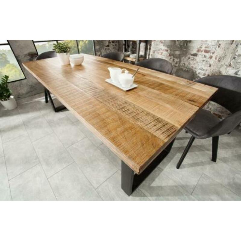 eetkamertafel mango hout 160 cm VOORRAAD