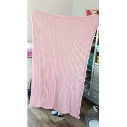 Jollein ledikant deken, roze, helemaal netjes!