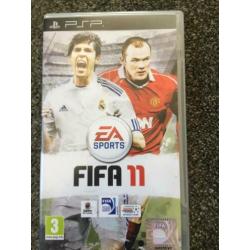 Fifa 11 en Fifa 12 voor PSP