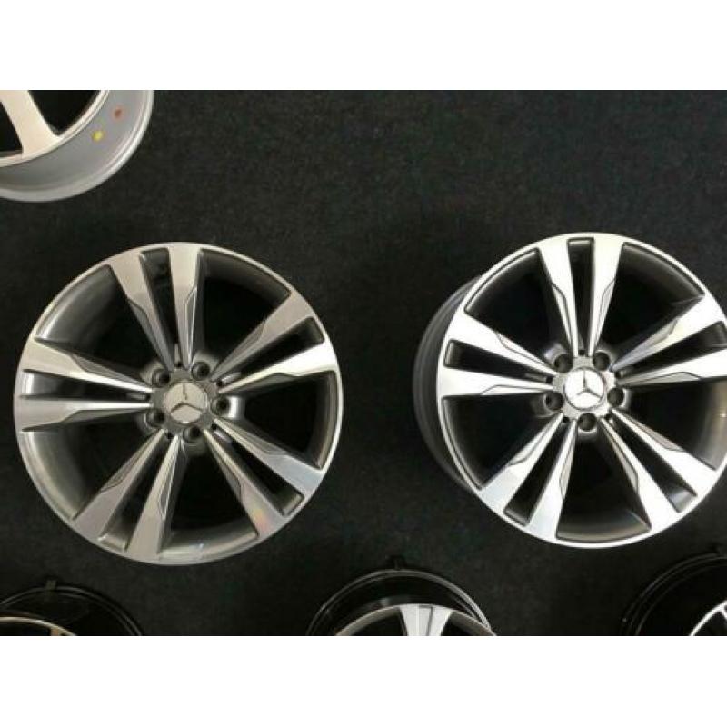 Mercedes lichtmetaal velgen 19"inch Breedset 5x112