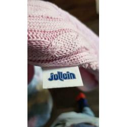 Jollein ledikant deken, roze, helemaal netjes!