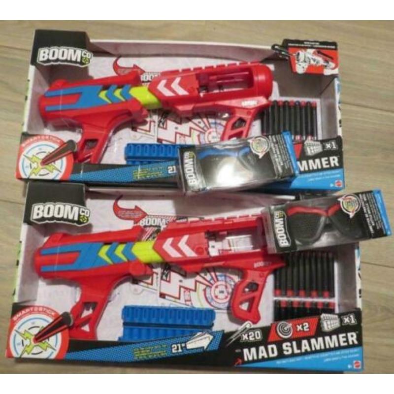 Boomco foampijltjes Mad Slammer met magazijn