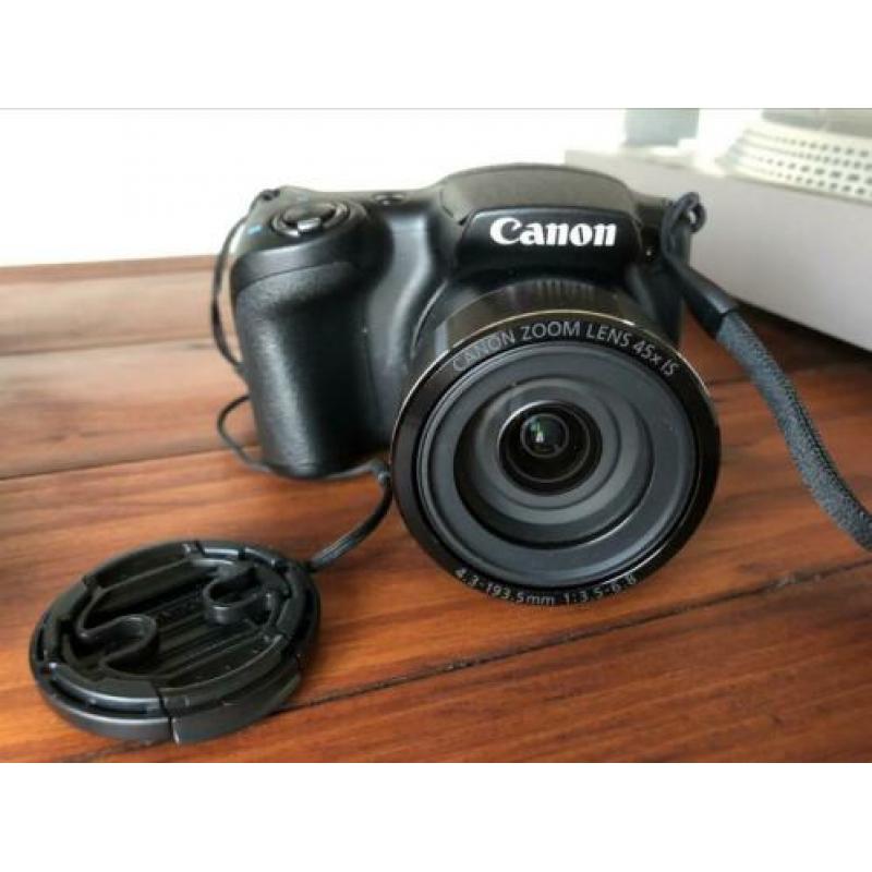 Canon powershot sx 432 met sd kaart en tas