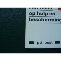 PB29 postfris postzegelboekje met dubbele plaatfout