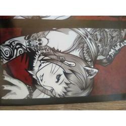Poster monster girls/ animal girls Japan