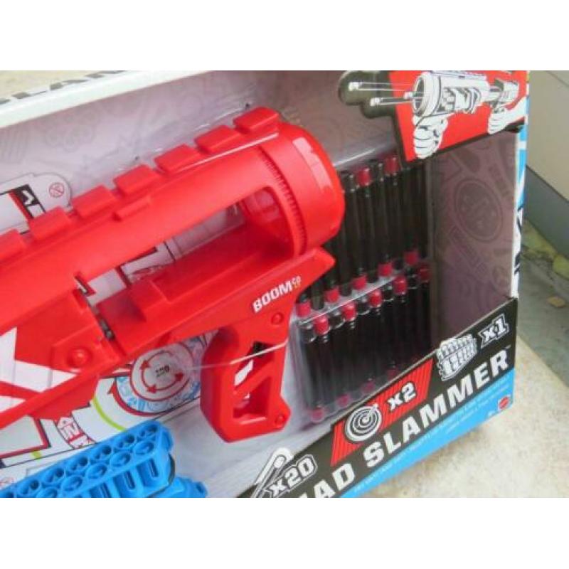 Boomco foampijltjes Mad Slammer met magazijn