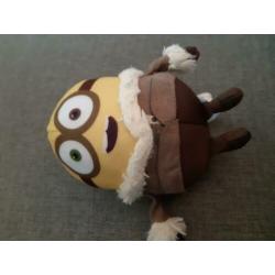 4 knuffels: minion, Mickey, muisje Lief! en Ruble Paw Patrol