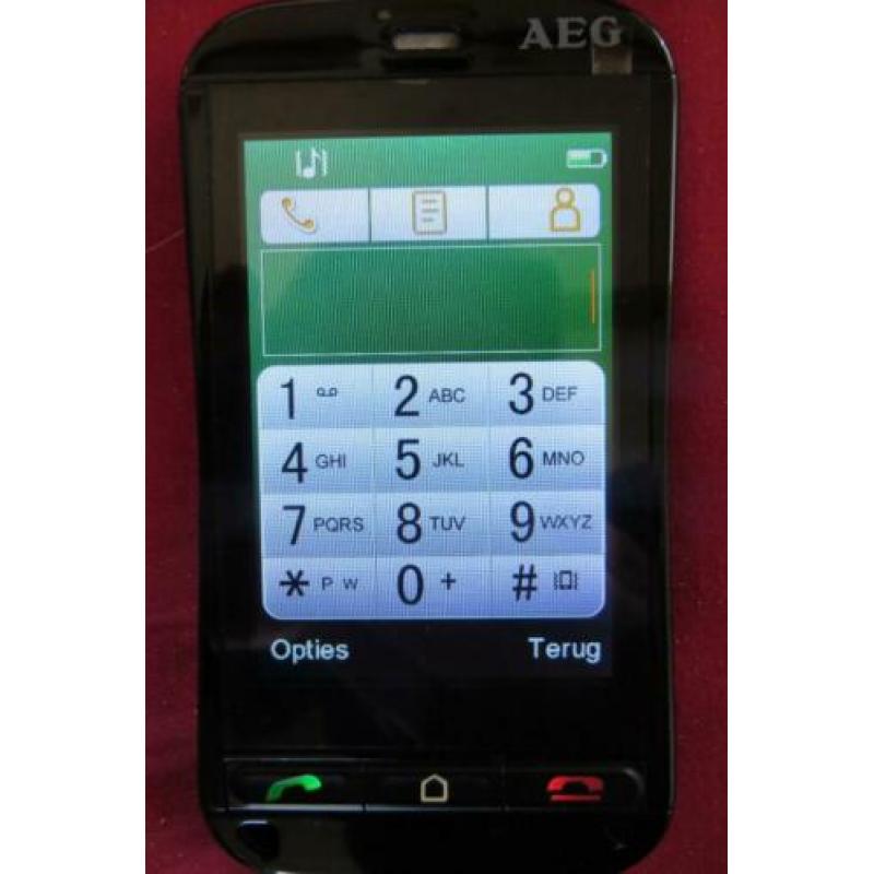 Senioren mobiel sos functie AEG