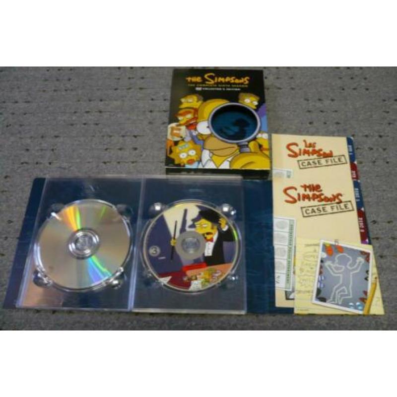 THE SIMPSONS/complete 6e seizoen/collectors item/perf.st.!!