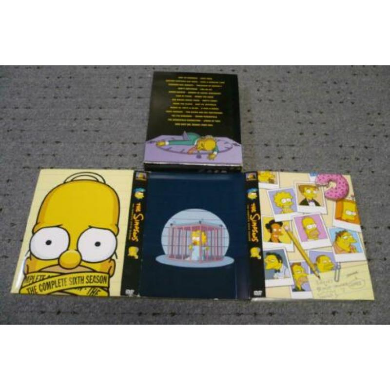 THE SIMPSONS/complete 6e seizoen/collectors item/perf.st.!!