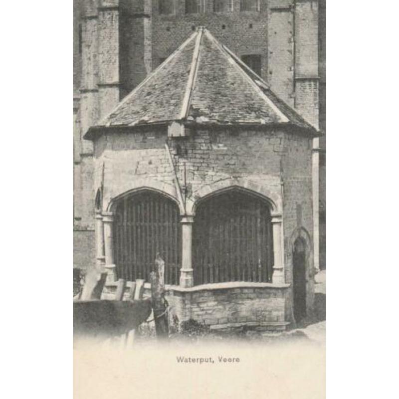 Partij veere schotsche huis campveerse toren waterput