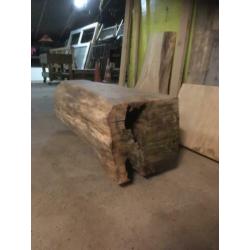 Super gave antieke massief eiken balk, hoogte 48cm, nieuw!!