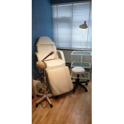 Behandelstoel + accessoires