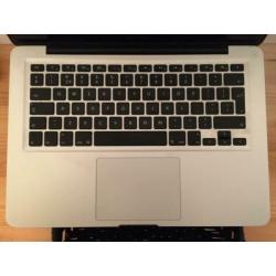 Macbook Pro 13 inch Medio 2012 met tas en oplader