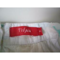 Tissaia - Witte zomerjurk met bloemen, maat 92/98