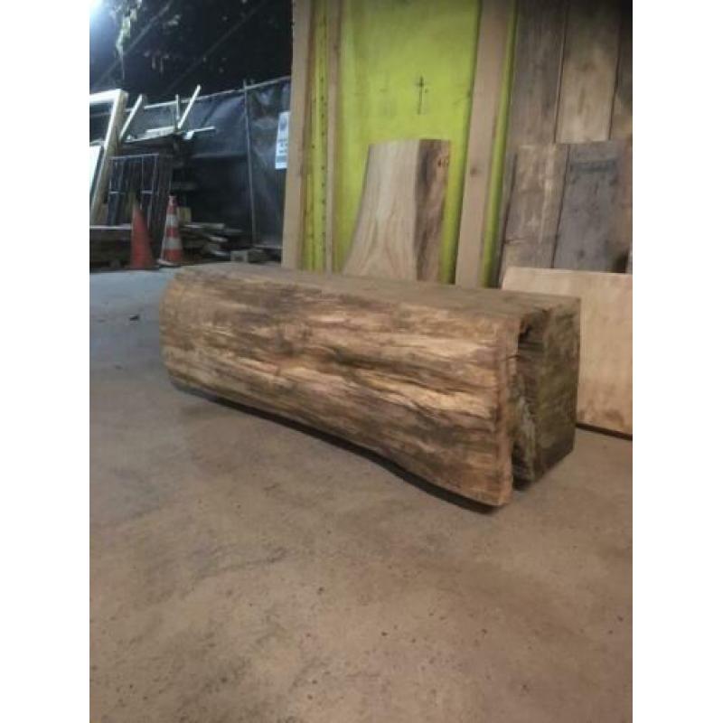 Super gave antieke massief eiken balk, hoogte 48cm, nieuw!!