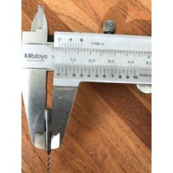 Grote partij printboortjes/print boor/boortjes van Philips.
