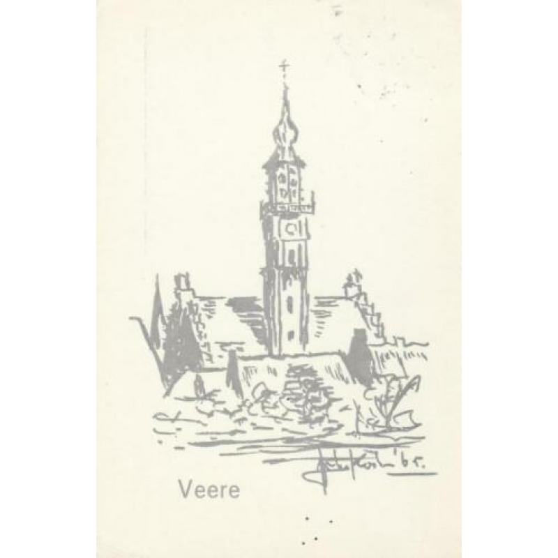 Partij veere schotsche huis campveerse toren waterput