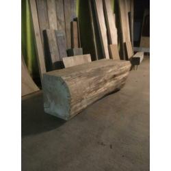 Super gave antieke massief eiken balk, hoogte 48cm, nieuw!!