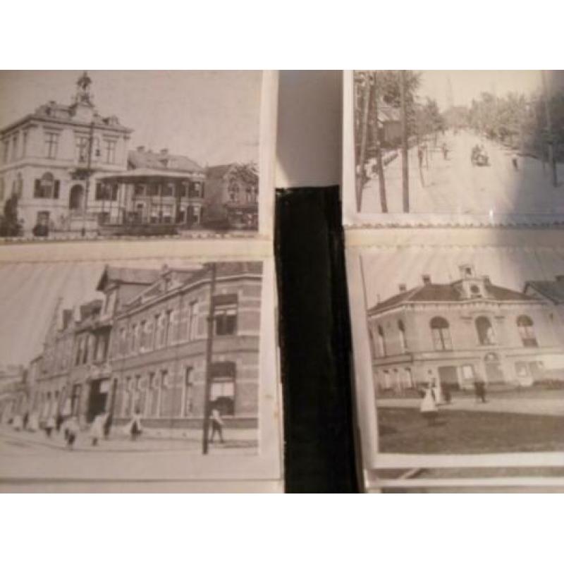map met reproducties van oude foto's van hengelo