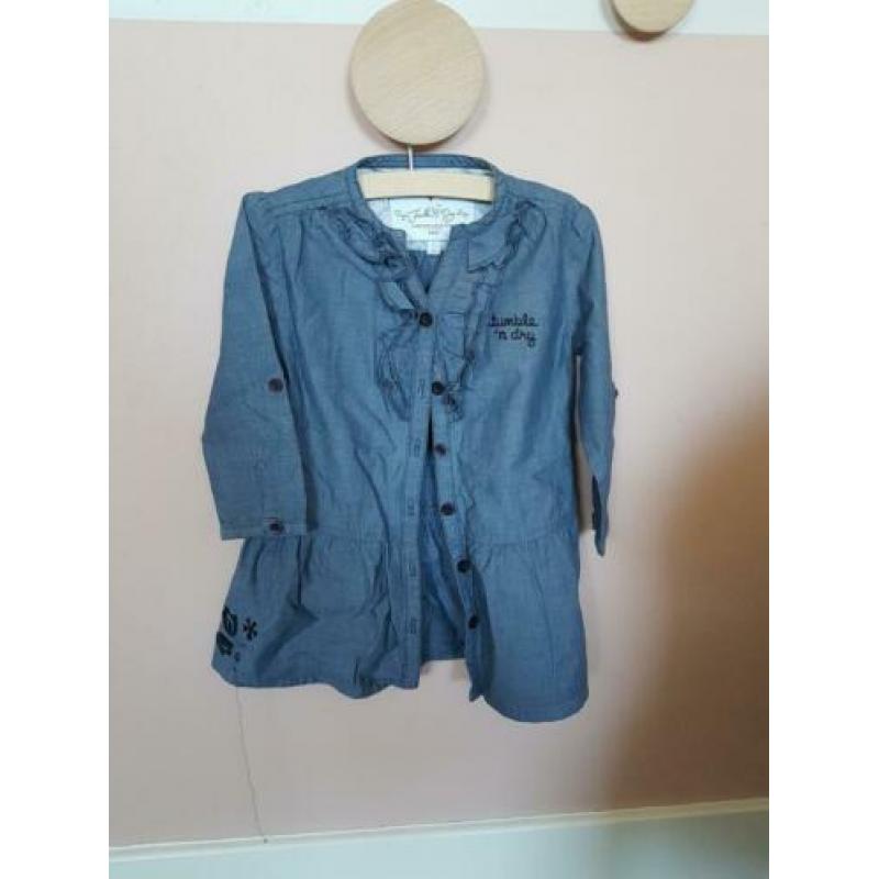 Spijkerjurk tumble 'n dry maat 92