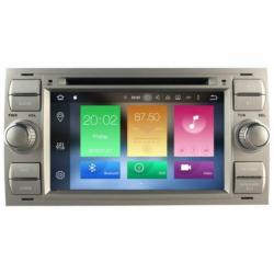 navigatie ford fiesta dvd carkit android 9 usb touchscreen