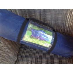 Nieuw tentje en gebruikte stretcher te koop