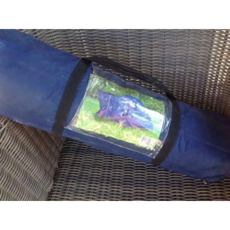 Nieuw tentje en gebruikte stretcher te koop