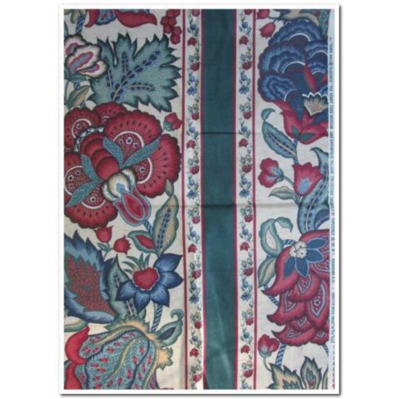 Quilt patchwork knutselstofje nr 2863 vintage bloempaneel