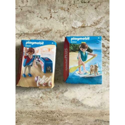 2 doosjes nieuwe playmobil