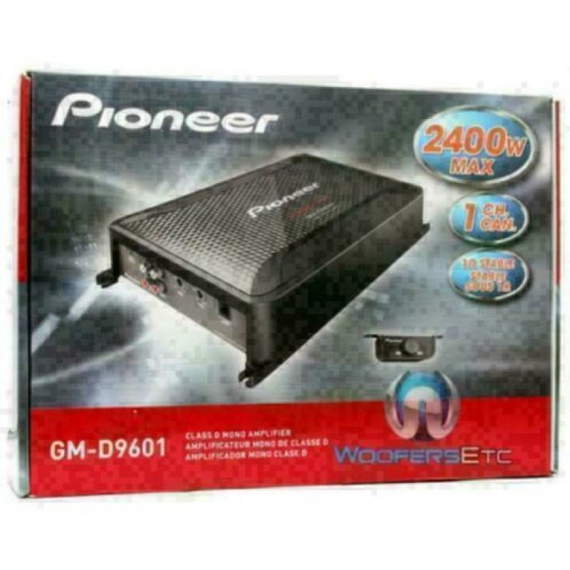 Gm-d9601 monoblok versterker 2400watt