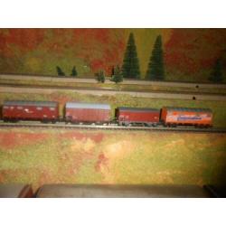 Trix 3534 Lima 320461 303161 Arnold 0462 goederenwagons
