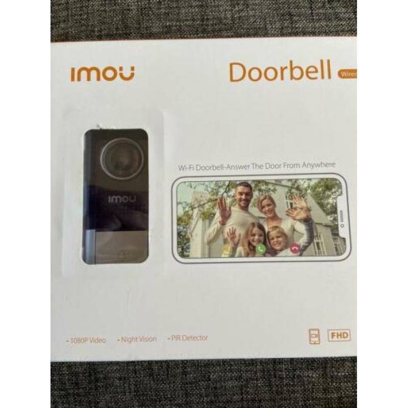 Imou DB11 deurbel met chime DS11 en micro sdcard