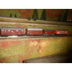 Trix 3534 Lima 320461 303161 Arnold 0462 goederenwagons