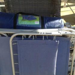 Nieuw tentje en gebruikte stretcher te koop