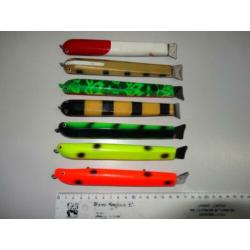 Kunstaas: 7 inch onverzwaarde Suick Thriller Jerkbaits