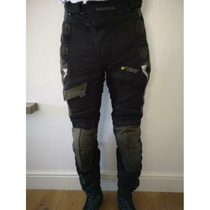 Motorjas en broek dames 40 en heren 48