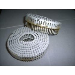 ROCKPANEL Spoelnagel ring RVS 2,1x38MM duofast RAL-9010 .