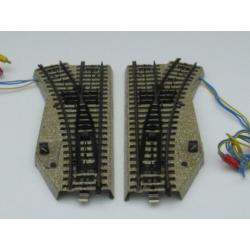 Marklin electrische wissels nrs. 5202/5221, kleine lantaarn