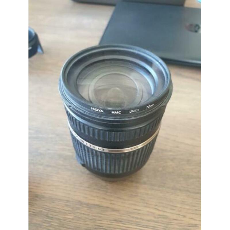Tamron 18-270mm F3.5-6.3 Di II VC voor Canon met UV filter