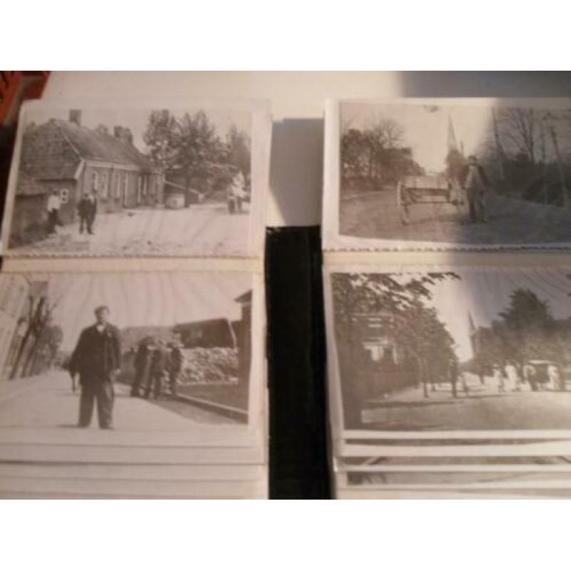 map met reproducties van oude foto's van hengelo