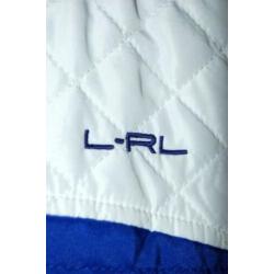NIEUW RALPH LAUREN active jasje, jack, blauw - wit, Mt. M