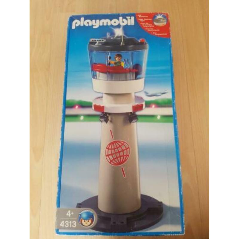 playmobil verkeerstoren vliegveld