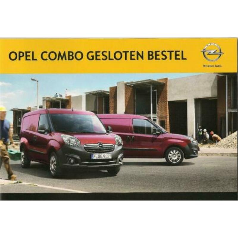 autofolder Opel Combo maart 2012