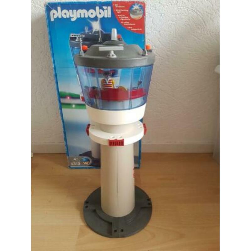 playmobil verkeerstoren vliegveld
