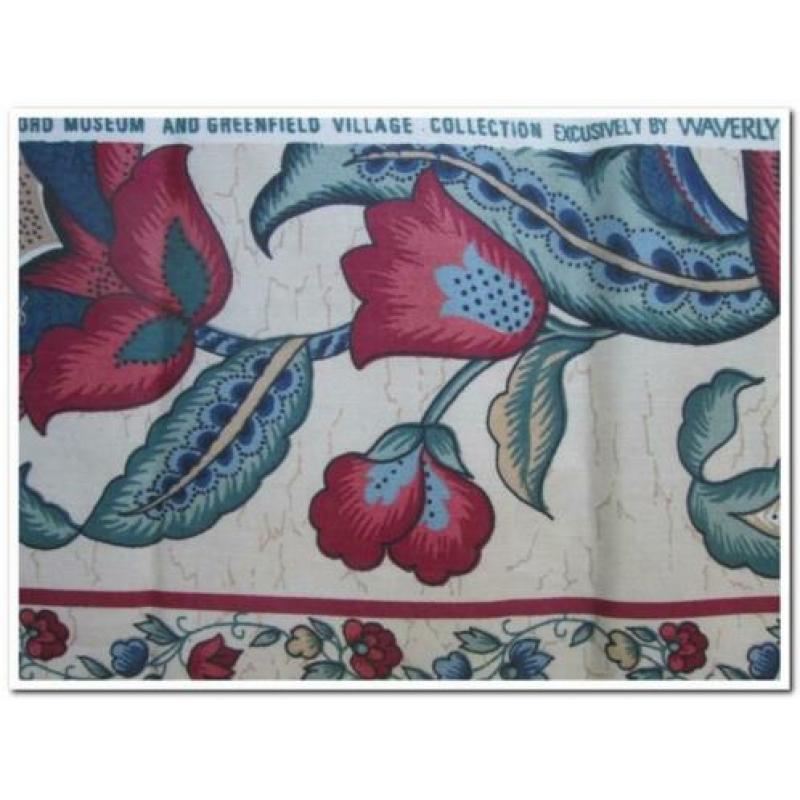 Quilt patchwork knutselstofje nr 2863 vintage bloempaneel