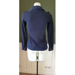 Nette mooie blauwe MASSIMO DUTTI top mt S 36, topje blauw