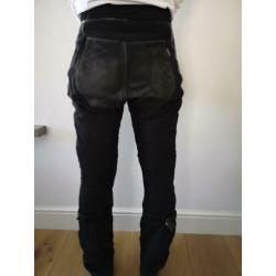 Motorjas en broek dames 40 en heren 48