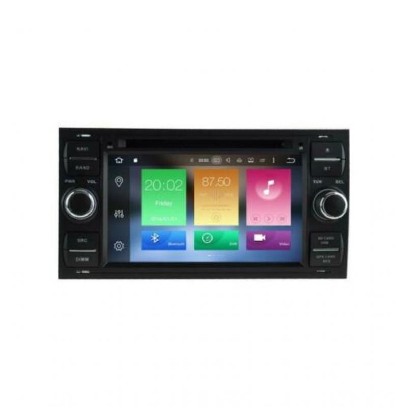 navigatie ford fiesta dvd carkit android 9 usb touchscreen
