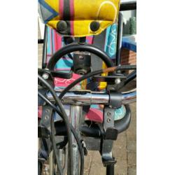 GMG FIETSSTOELJE voor met windscherm